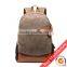2015 Fashion Quilting New Canvas School Backpack Bag for University Students Supplier's Choice