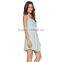 washed unlined waist drawstring design fashion dresses JXH400