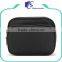 Custom Black Men Toiletry Bag with two compartments