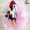 Cute cartoon shape custom made keychain voodoo doll pandant