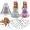 diy toys,pretty doll for girls,foam clay diy set