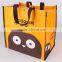 Hallowmas non woven gifts laminated bag with silk string with cheap price