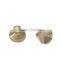 New Design 4.0mm Matte Gold Brass Cap Jewelry Findings