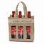 12oz Canvas Wine Bag / PVC Wine Bag