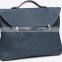 Navy envelop briefcase half flap trend style land bag