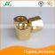 customized CNC machining brass hex nut