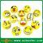 cheap custom logo PU smile face stress ball, antistress toy ball