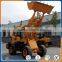 new 2 ton compact hoflader mini wheel loader with shovel bucket