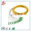 waterproof SC apc singlemode fan-out fiber optic pigtail,bundle 12 cores sc fiber pigtails