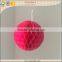 baby showers decorative fushia round Tissue paper party balls