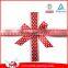 Holiday packing use Plaid ribbon bows/tartan ribbon bows/gingham ribbon bows