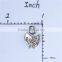 925 Silver Beads Butterfuly Animal Charms Pendant Necklace