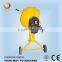 Horizontal Type Portable Mini Cement Mixer Machine with Bar Operation for Sale