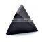 Gemstone Black Obsidian Pyramid for Home Decoration