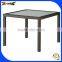 ZT-1028T cheap aluminum rattan pool dining table sale