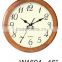 16 inches home decrator wood art wall clock
