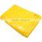 Poly Yellow Custom Tarps 6.0 oz. Per Square Yard. - 1200 Denier - 14x14 Weave Count Yellow Poly Adjustable Tarps