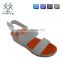 TPR sole durable thick heel simple fashion ladies sandals and shoes