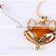 Wholesale Gift Jewelry Type Glass Bottle Essential Oil Diffuser Pendant Necklace