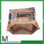 High quality paper bag with zipper and stand up pouch with zipper for food