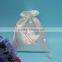 Satin Wedding Favor Bags With Embroidery Logo