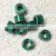 Body piercing jewelry,malachite stone tunnel ear plugs