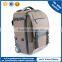 Nylon Trolley Backpack Bag With Camera Compartment