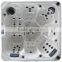New european style outdoor spa big water cabacity massage whirlpool