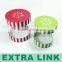 Guangzhou  custom logo PET nuts packaging tube