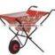 factory price foldable steel frame wheel barrow