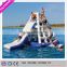 giant inflatable water toy slides / inflatable floating water slide ,water games for adult ,aqua park toys