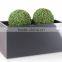 hot sale fiberglass resin pot planter for decoration
