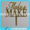 Party Decoration Monogram Cake Topper