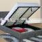 Fabric storage bed/lift up storage bed frame/storage bed frame with gas lift