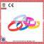 Professional Silk Screen Printing Silicone Wristband Promontional Customized Silicone Rubber Wristband