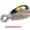 China factory supplier Rigging single/ Double pulleys with fixed eye