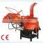 PTO hydraulic Wood Chipper TH-8, two hydraulic feeding rollers, CE approval