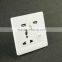 universal wall face plate outlet panel power supply socket with 2 usb