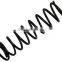 AUTO COIL SUSPENTION SPRING KK138 34 011B / MDX37-34-011 USE FOR CAR PARTS OF KIA PRIDE