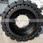 front end solid skid steer loader tire with rims 10-16.5
