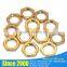 China supplier brass hex thin nut