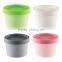 50ml Single Wall Concave Crown Cosmetic Plastic Jar