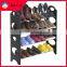 10 Layer Free Assembly Cheap Plastic Shoe Rack
