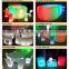 remote control battery operated party/event decorative round led bar counter/led table