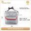 Grey Felt adjustable recycled Lunch bag Picnic Cooler bag with zipper