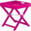 Cheap folding tray table for indoor furniture