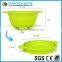 FOLDING Kitchen use basin, silicone bowl, colorful painting basin