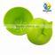 Flexible hot box food container silicone baby food storage containers