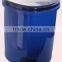 Heart-shaped Houseware Plastic Pedal Trash Bin