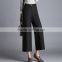 2017 nine pants loose wide leg pants female waist pants feet wide leg pants custom made manufacturer